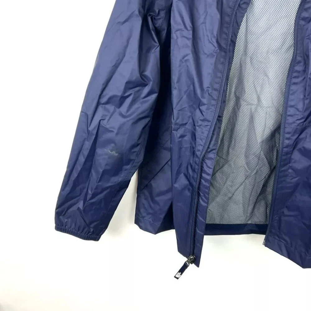 The North Face Boy’s Zipline Navy Blue Rain Jacket Size Large